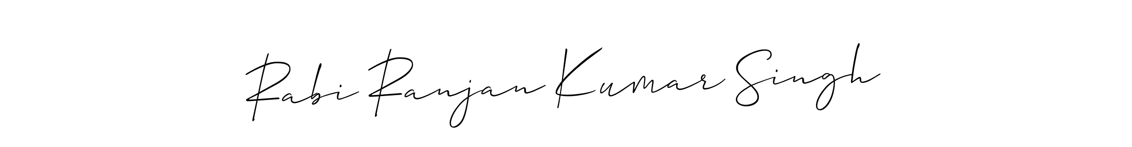 Also You can easily find your signature by using the search form. We will create Rabi Ranjan Kumar Singh name handwritten signature images for you free of cost using Allison_Script sign style. Rabi Ranjan Kumar Singh signature style 2 images and pictures png