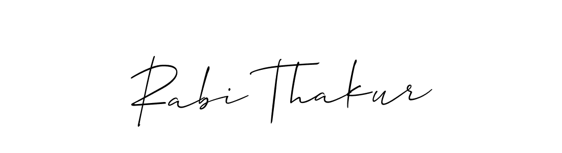 You can use this online signature creator to create a handwritten signature for the name Rabi Thakur. This is the best online autograph maker. Rabi Thakur signature style 2 images and pictures png