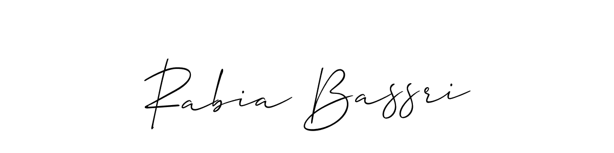Check out images of Autograph of Rabia Bassri name. Actor Rabia Bassri Signature Style. Allison_Script is a professional sign style online. Rabia Bassri signature style 2 images and pictures png
