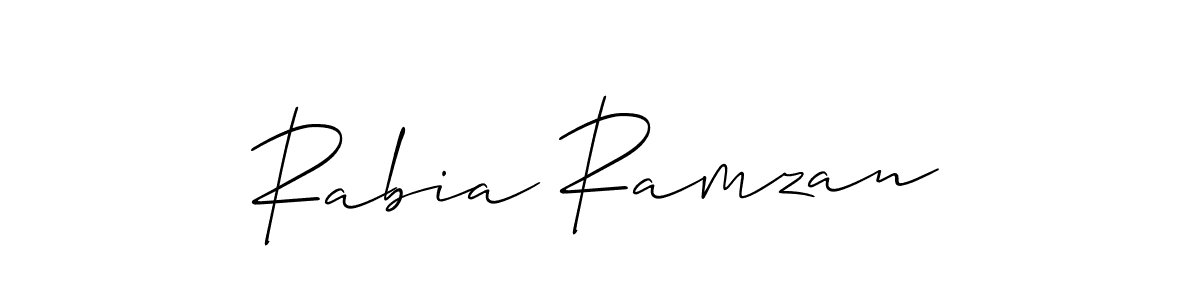 Check out images of Autograph of Rabia Ramzan name. Actor Rabia Ramzan Signature Style. Allison_Script is a professional sign style online. Rabia Ramzan signature style 2 images and pictures png