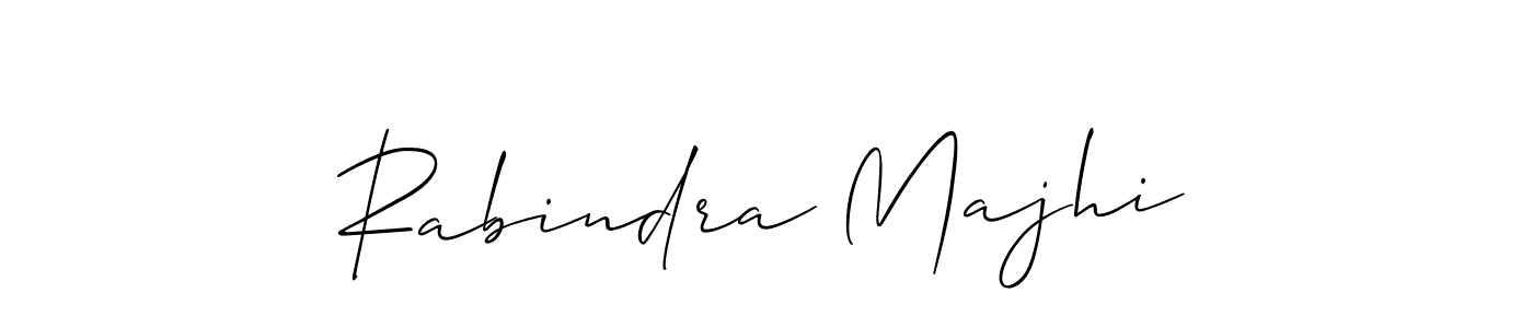 Rabindra Majhi stylish signature style. Best Handwritten Sign (Allison_Script) for my name. Handwritten Signature Collection Ideas for my name Rabindra Majhi. Rabindra Majhi signature style 2 images and pictures png