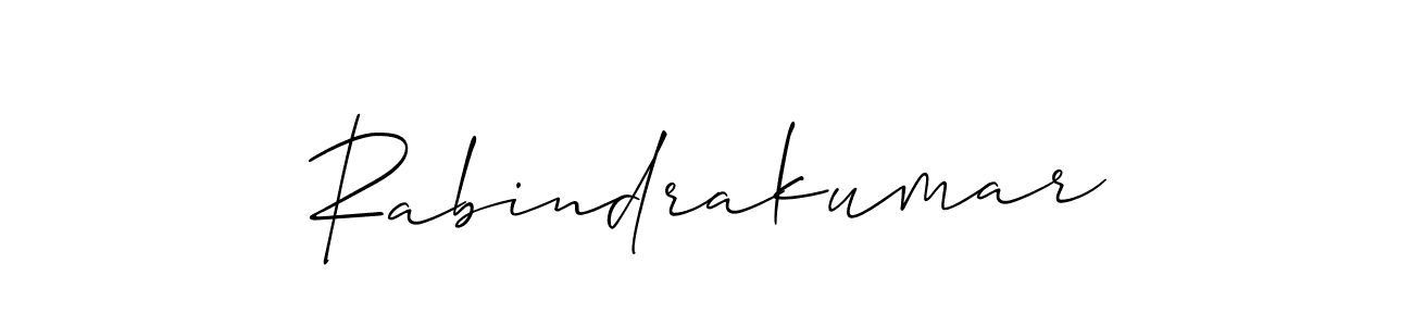 Rabindrakumar stylish signature style. Best Handwritten Sign (Allison_Script) for my name. Handwritten Signature Collection Ideas for my name Rabindrakumar. Rabindrakumar signature style 2 images and pictures png