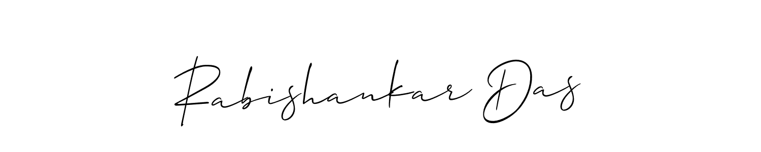 The best way (Allison_Script) to make a short signature is to pick only two or three words in your name. The name Rabishankar Das include a total of six letters. For converting this name. Rabishankar Das signature style 2 images and pictures png