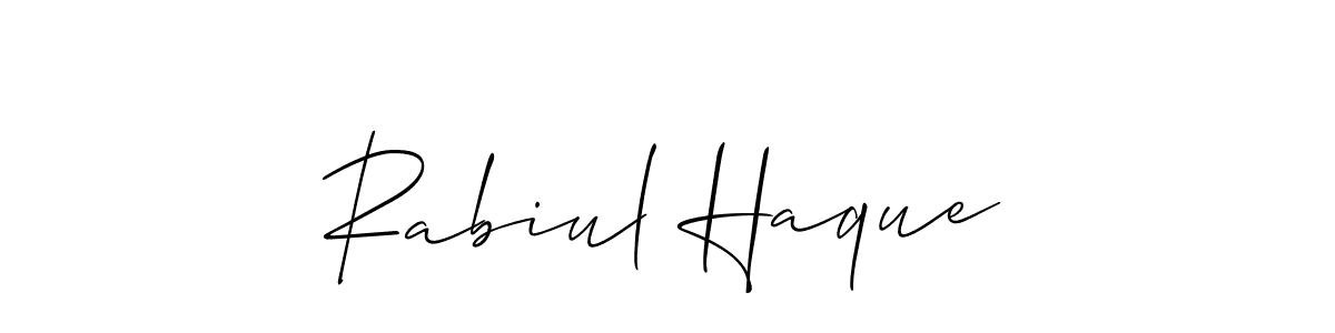 Best and Professional Signature Style for Rabiul Haque. Allison_Script Best Signature Style Collection. Rabiul Haque signature style 2 images and pictures png