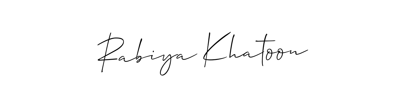 Here are the top 10 professional signature styles for the name Rabiya Khatoon. These are the best autograph styles you can use for your name. Rabiya Khatoon signature style 2 images and pictures png