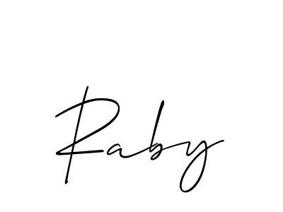 You can use this online signature creator to create a handwritten signature for the name Raby. This is the best online autograph maker. Raby signature style 2 images and pictures png