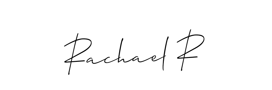 See photos of Rachael R official signature by Spectra . Check more albums & portfolios. Read reviews & check more about Allison_Script font. Rachael R signature style 2 images and pictures png