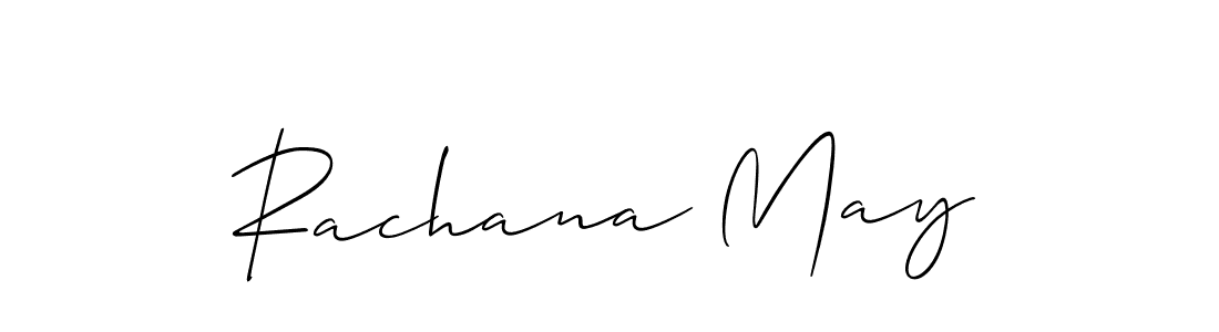 Similarly Allison_Script is the best handwritten signature design. Signature creator online .You can use it as an online autograph creator for name Rachana May. Rachana May signature style 2 images and pictures png