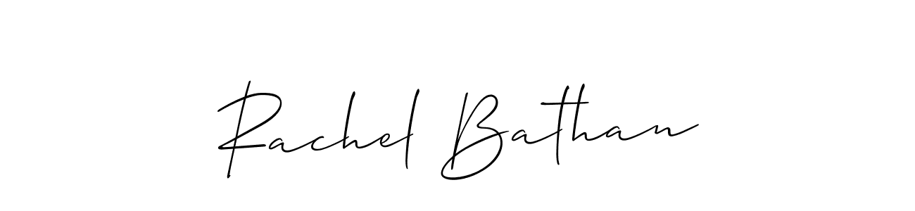 Make a beautiful signature design for name Rachel Bathan. Use this online signature maker to create a handwritten signature for free. Rachel Bathan signature style 2 images and pictures png