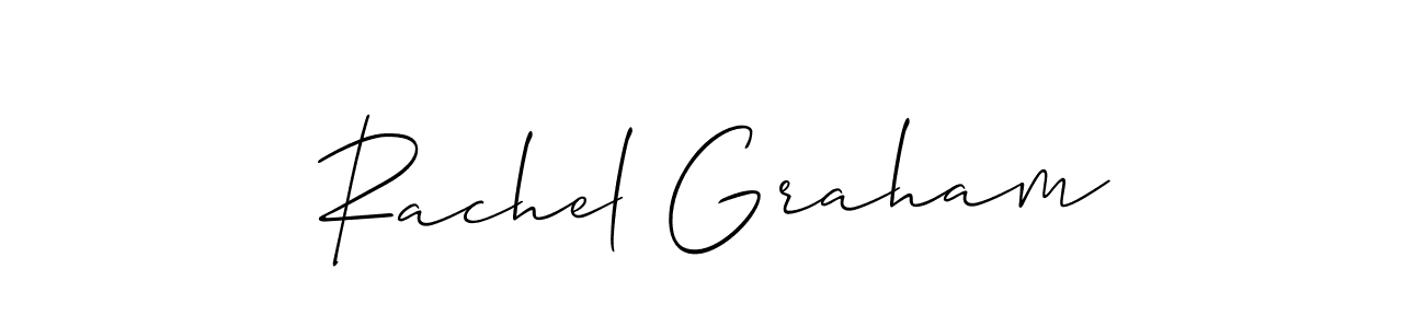 Also we have Rachel Graham name is the best signature style. Create professional handwritten signature collection using Allison_Script autograph style. Rachel Graham signature style 2 images and pictures png