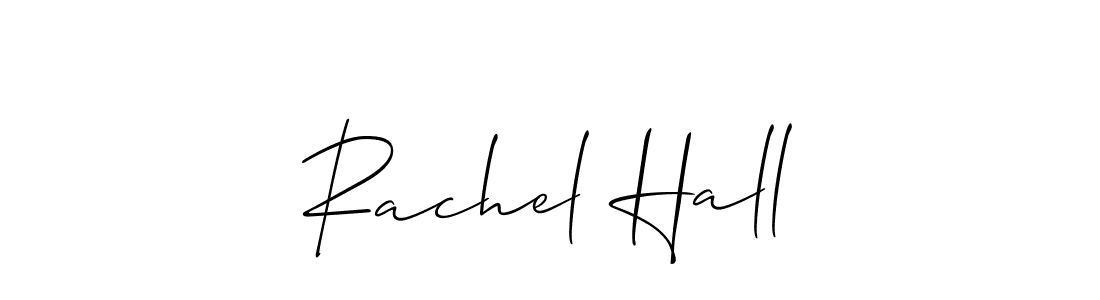 Also You can easily find your signature by using the search form. We will create Rachel Hall name handwritten signature images for you free of cost using Allison_Script sign style. Rachel Hall signature style 2 images and pictures png