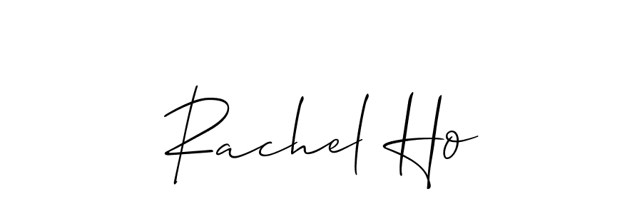 Once you've used our free online signature maker to create your best signature Allison_Script style, it's time to enjoy all of the benefits that Rachel Ho name signing documents. Rachel Ho signature style 2 images and pictures png