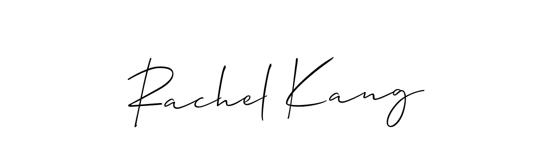 This is the best signature style for the Rachel Kang name. Also you like these signature font (Allison_Script). Mix name signature. Rachel Kang signature style 2 images and pictures png