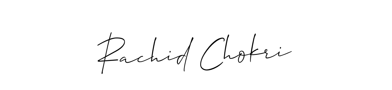 You can use this online signature creator to create a handwritten signature for the name Rachid Chokri. This is the best online autograph maker. Rachid Chokri signature style 2 images and pictures png