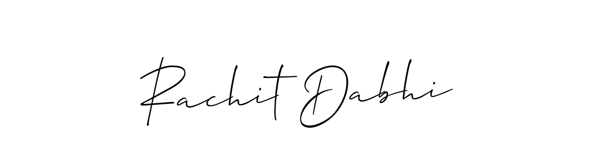 Here are the top 10 professional signature styles for the name Rachit Dabhi. These are the best autograph styles you can use for your name. Rachit Dabhi signature style 2 images and pictures png