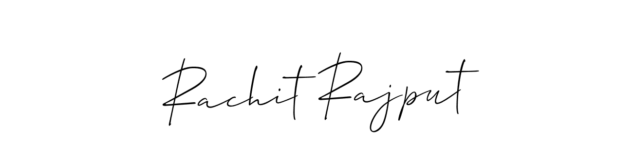 Similarly Allison_Script is the best handwritten signature design. Signature creator online .You can use it as an online autograph creator for name Rachit Rajput. Rachit Rajput signature style 2 images and pictures png