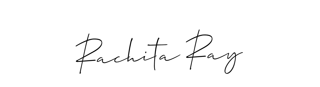 Make a beautiful signature design for name Rachita Ray. Use this online signature maker to create a handwritten signature for free. Rachita Ray signature style 2 images and pictures png