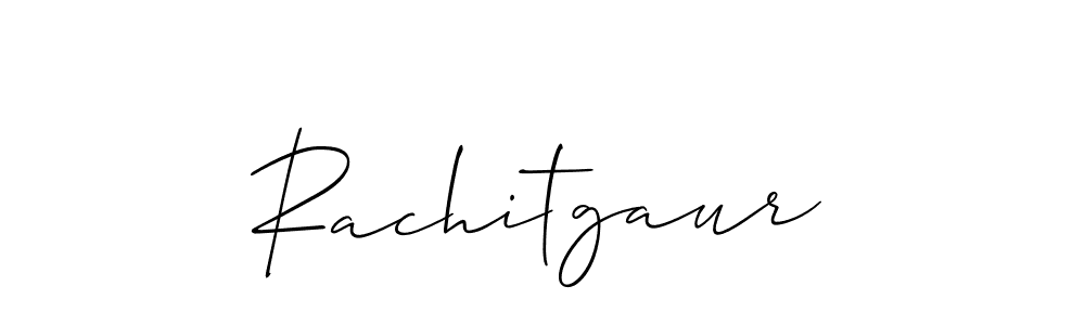 The best way (Allison_Script) to make a short signature is to pick only two or three words in your name. The name Rachitgaur include a total of six letters. For converting this name. Rachitgaur signature style 2 images and pictures png