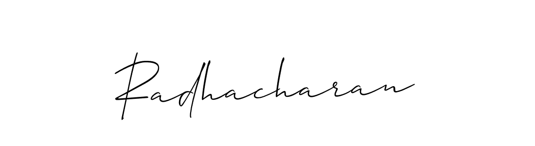 Make a beautiful signature design for name Radhacharan. Use this online signature maker to create a handwritten signature for free. Radhacharan signature style 2 images and pictures png