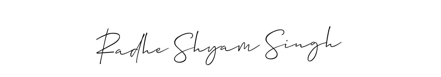 Check out images of Autograph of Radhe Shyam Singh name. Actor Radhe Shyam Singh Signature Style. Allison_Script is a professional sign style online. Radhe Shyam Singh signature style 2 images and pictures png