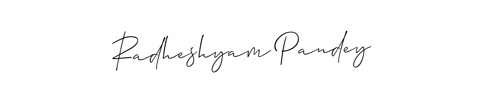 Once you've used our free online signature maker to create your best signature Allison_Script style, it's time to enjoy all of the benefits that Radheshyam Pandey name signing documents. Radheshyam Pandey signature style 2 images and pictures png