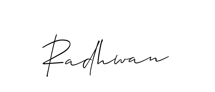 Best and Professional Signature Style for Radhwan. Allison_Script Best Signature Style Collection. Radhwan signature style 2 images and pictures png