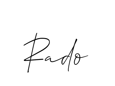 Here are the top 10 professional signature styles for the name Rado. These are the best autograph styles you can use for your name. Rado signature style 2 images and pictures png