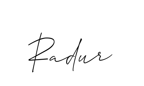 Check out images of Autograph of Radur name. Actor Radur Signature Style. Allison_Script is a professional sign style online. Radur signature style 2 images and pictures png