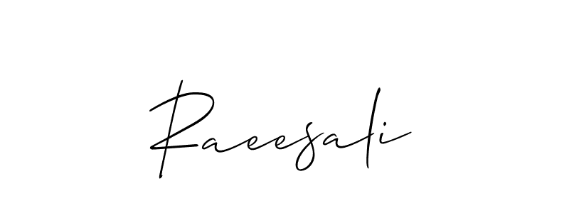 You can use this online signature creator to create a handwritten signature for the name Raeesali. This is the best online autograph maker. Raeesali signature style 2 images and pictures png