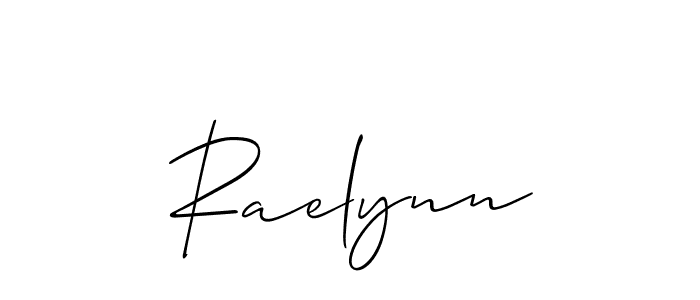 The best way (Allison_Script) to make a short signature is to pick only two or three words in your name. The name Raelynn include a total of six letters. For converting this name. Raelynn signature style 2 images and pictures png