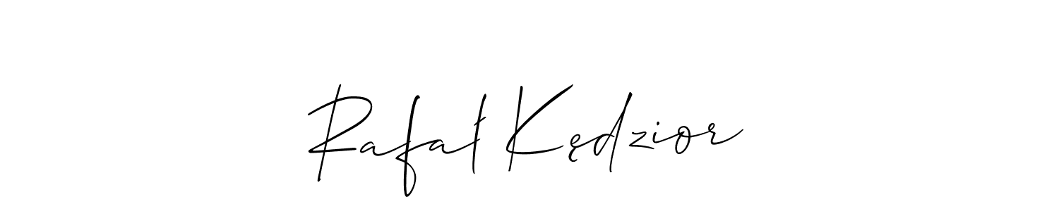 See photos of Rafał Kędzior official signature by Spectra . Check more albums & portfolios. Read reviews & check more about Allison_Script font. Rafał Kędzior signature style 2 images and pictures png