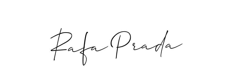 if you are searching for the best signature style for your name Rafa Prada. so please give up your signature search. here we have designed multiple signature styles  using Allison_Script. Rafa Prada signature style 2 images and pictures png
