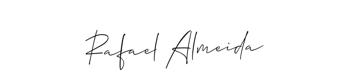 Check out images of Autograph of Rafael Almeida name. Actor Rafael Almeida Signature Style. Allison_Script is a professional sign style online. Rafael Almeida signature style 2 images and pictures png