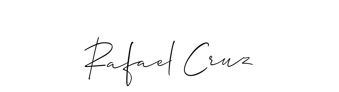 The best way (Allison_Script) to make a short signature is to pick only two or three words in your name. The name Rafael Cruz include a total of six letters. For converting this name. Rafael Cruz signature style 2 images and pictures png