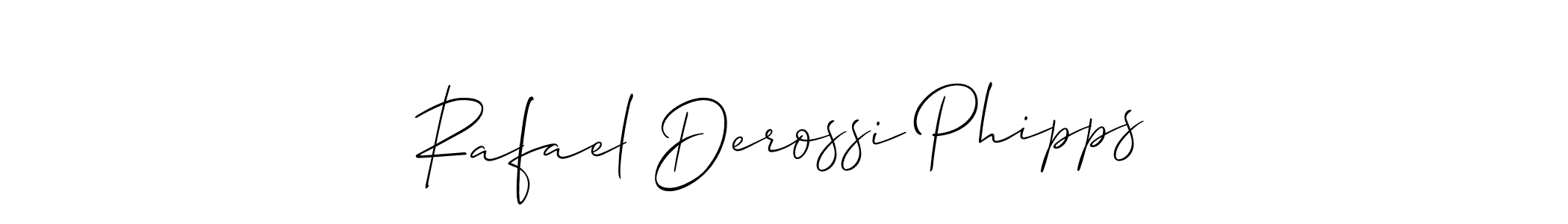 Here are the top 10 professional signature styles for the name Rafael Derossi Phipps. These are the best autograph styles you can use for your name. Rafael Derossi Phipps signature style 2 images and pictures png