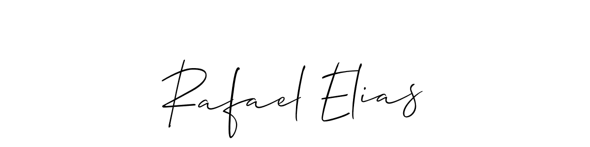 Also we have Rafael Elias name is the best signature style. Create professional handwritten signature collection using Allison_Script autograph style. Rafael Elias signature style 2 images and pictures png