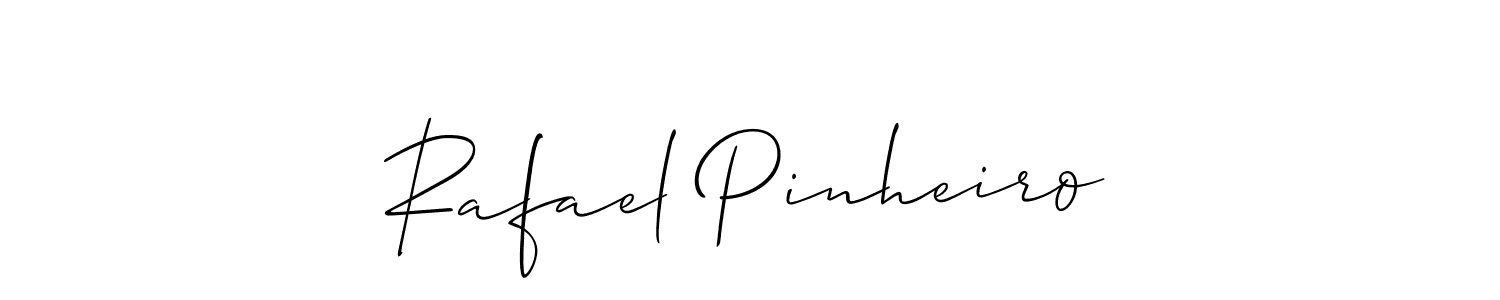 Also we have Rafael Pinheiro name is the best signature style. Create professional handwritten signature collection using Allison_Script autograph style. Rafael Pinheiro signature style 2 images and pictures png