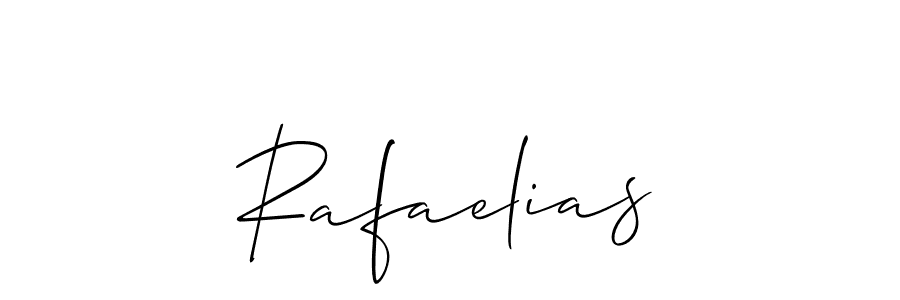 It looks lik you need a new signature style for name Rafaelias. Design unique handwritten (Allison_Script) signature with our free signature maker in just a few clicks. Rafaelias signature style 2 images and pictures png