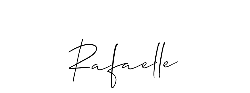 Allison_Script is a professional signature style that is perfect for those who want to add a touch of class to their signature. It is also a great choice for those who want to make their signature more unique. Get Rafaelle name to fancy signature for free. Rafaelle signature style 2 images and pictures png
