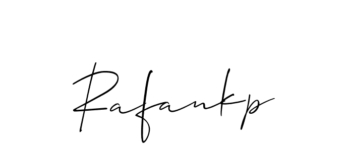 How to Draw Rafankp signature style? Allison_Script is a latest design signature styles for name Rafankp. Rafankp signature style 2 images and pictures png