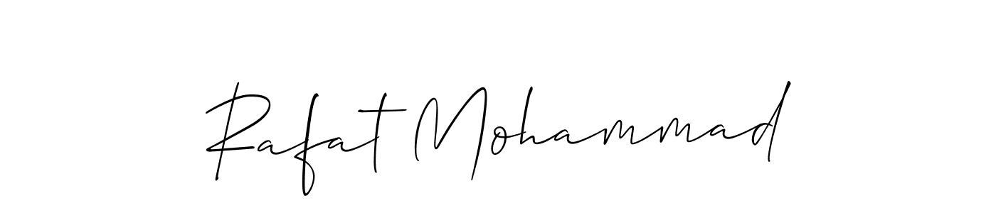 Best and Professional Signature Style for Rafat Mohammad. Allison_Script Best Signature Style Collection. Rafat Mohammad signature style 2 images and pictures png
