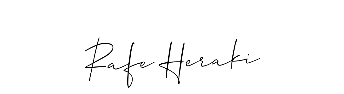 if you are searching for the best signature style for your name Rafe Heraki. so please give up your signature search. here we have designed multiple signature styles  using Allison_Script. Rafe Heraki signature style 2 images and pictures png