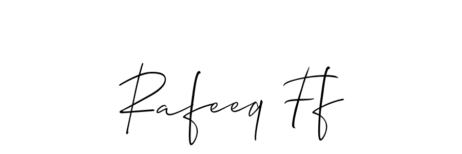 See photos of Rafeeq Ff official signature by Spectra . Check more albums & portfolios. Read reviews & check more about Allison_Script font. Rafeeq Ff signature style 2 images and pictures png