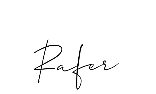 Similarly Allison_Script is the best handwritten signature design. Signature creator online .You can use it as an online autograph creator for name Rafer. Rafer signature style 2 images and pictures png