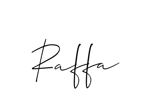 Make a beautiful signature design for name Raffa. Use this online signature maker to create a handwritten signature for free. Raffa signature style 2 images and pictures png