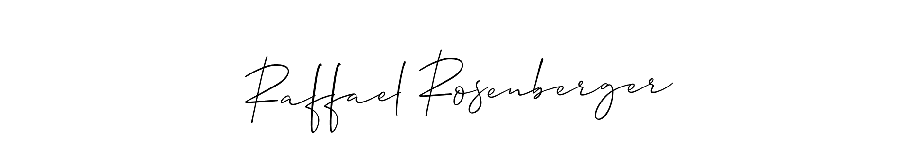 How to Draw Raffael Rosenberger signature style? Allison_Script is a latest design signature styles for name Raffael Rosenberger. Raffael Rosenberger signature style 2 images and pictures png