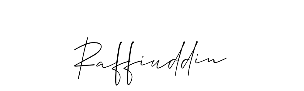 Best and Professional Signature Style for Raffiuddin. Allison_Script Best Signature Style Collection. Raffiuddin signature style 2 images and pictures png