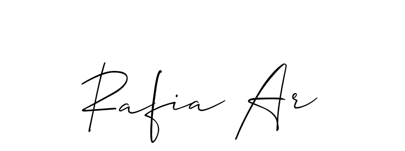 Here are the top 10 professional signature styles for the name Rafia Ar. These are the best autograph styles you can use for your name. Rafia Ar signature style 2 images and pictures png