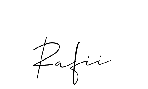 How to Draw Rafii signature style? Allison_Script is a latest design signature styles for name Rafii. Rafii signature style 2 images and pictures png