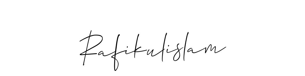 The best way (Allison_Script) to make a short signature is to pick only two or three words in your name. The name Rafikulislam include a total of six letters. For converting this name. Rafikulislam signature style 2 images and pictures png